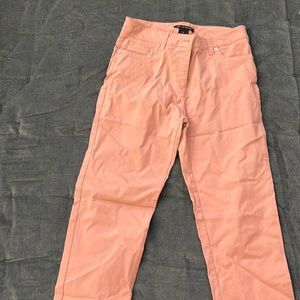 Light pink super stretchy pants/jeans look